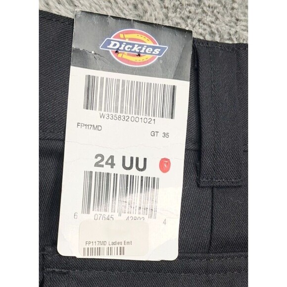 New Dickies Pants Womens Sz 24 UU EMT Uniform Work Cargo Casual Fit Straight Leg - Picture 15 of 16